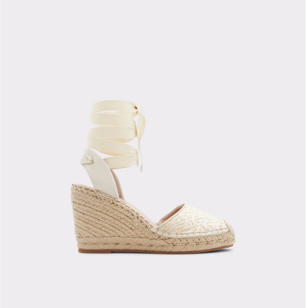 Aldo espadrille- wedge heel, size 7,5
